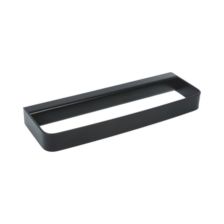 Porta Asciugamani Ad Anello Mod. 25- Nero Cm 25 X H.2,5 X 8- Metaf- Pezzi 1
