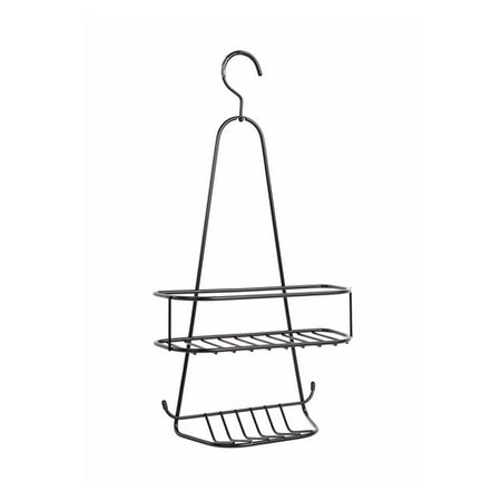 Contenitore Doccia Da Appendere New Chrome Evo- Nero Opaco- Metaf- Pezzi 1