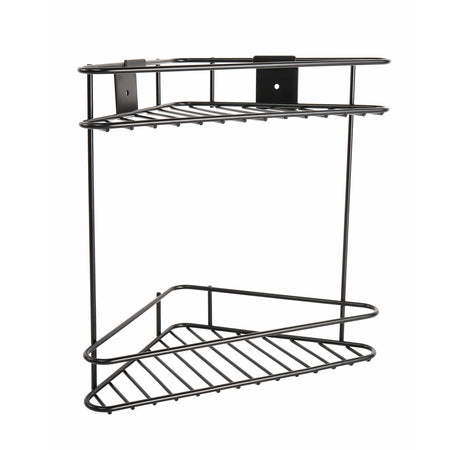 Angolare Doppio Doccia New Chrome Evo- Nero Opaco- Metaf- Pezzi 1