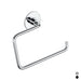 Porta Asciugamani Ad Anello Modello Wind- Cromo- Metaf- Pezzi 1