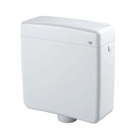 Cassetta Di Scarico Esterno Polo 2 Scarico Doppio- Bianca- Cr- Pezzi 1