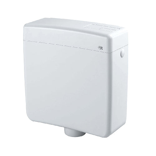 Cassetta Di Scarico Esterno Polo 2 Scarico Doppio- Bianca- Cr- Pezzi 1