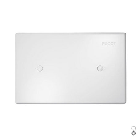 Placca Di Copertura Per Cassetta Incasso Pucci Pneu Mod.2011- Bianca- Pucci- Pezzi 1