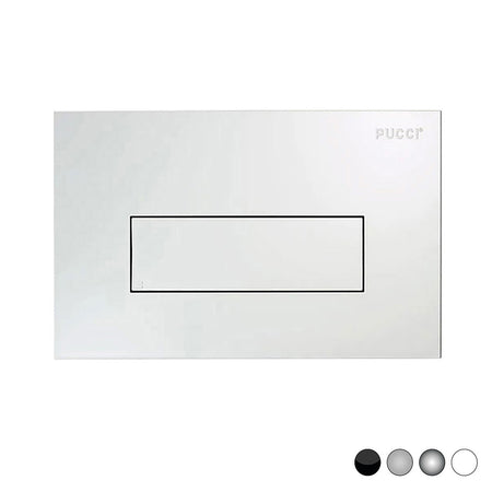 Placca Per Cassetta Pucci Sara Linea Mod. 2014- Cromo- Pucci- Pezzi 1