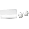 Kit Placca E Pulsante Per Cass. Incasso Pucci Rame- Bianca- Pucci- Pezzi 1