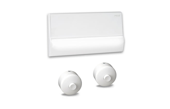 Kit Placca E Pulsante Per Cass. Incasso Pucci Rame- Bianca- Pucci- Pezzi 1