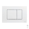 Placca Doppio Scarico Metis- Cromo Lucido- Fluid- Pezzi 1