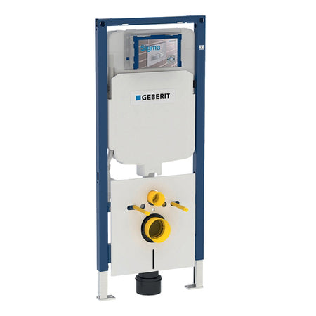 Modulo Staffa Duofix Per Wc Sospeso Con Cassetta Da Incasso Sigma 8 Cm- Geber- Pezzi 1