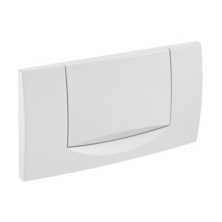 Placca Di Comando Con Tasto Singolo- Bianca- Geber- Pezzi 1