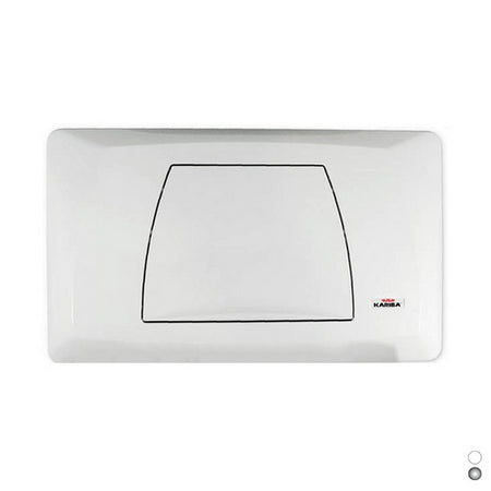 Placca Mono Classic- Bianca- Karib- Pezzi 1