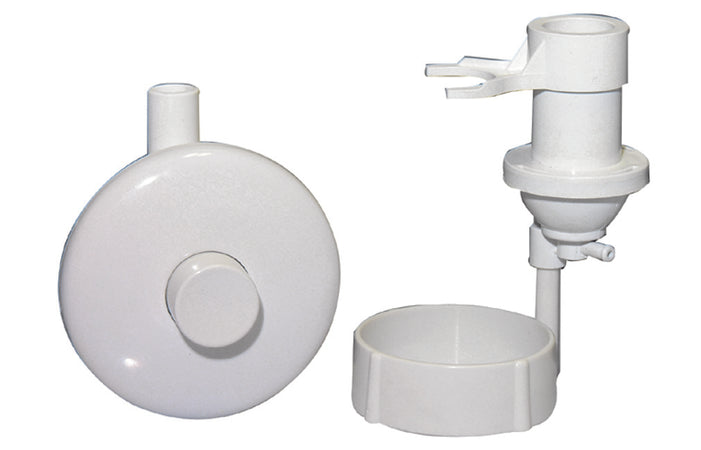 Comando Manuale Pneumatico A Parete Ad Incasso Bianco- Bianco- Pucci- Pezzi 1