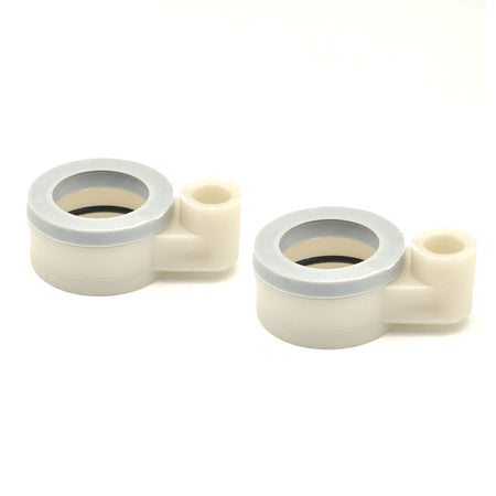 2 Pz Sede Estraibile Per Doppio Pulsante Con Guarnizione- Pucci- Pezzi 1