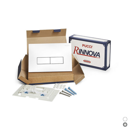 Kit Rinnova Placca Eco Per Cassette Dal 2011 Al 2013- Cromo- Pucci- Pezzi 1