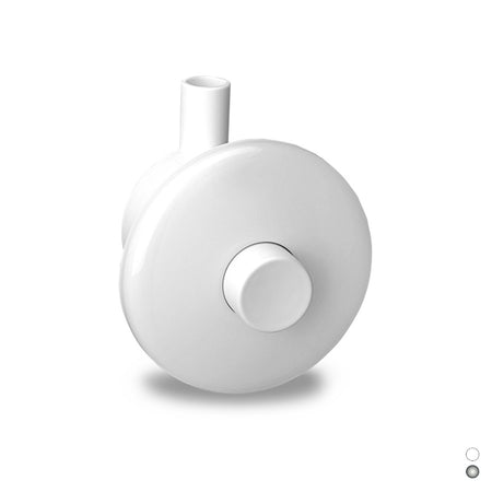 Pulsante Pneu A Parete Per Montaggio Incasso- Cromo- Pucci- Pezzi 1