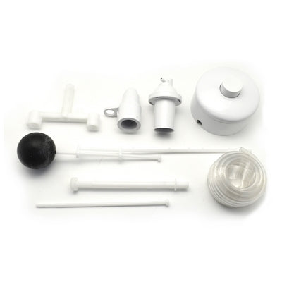 Comando Manuale Pneu A Parete Per Montaggio Esterno- Bianco- Pucci- Pezzi 1