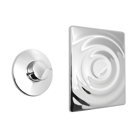 Placca Di Copertura Con Azionamento Manuale A Distanza Grohe- Cromo- Grohe- Pezzi 1