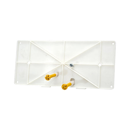 Placca Porta Leverismi Per Cassetta Incasso Fusion 2- Cr- Pezzi 1