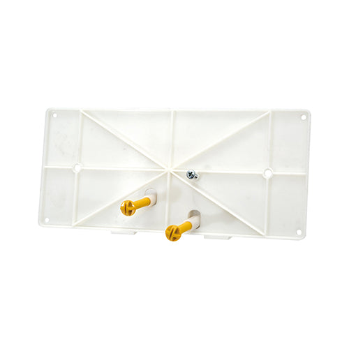 Placca Porta Leverismi Per Cassetta Incasso Fusion 2- Cr- Pezzi 1