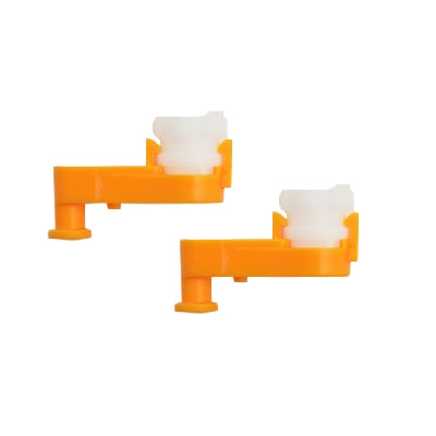 2 Pz Fissaggi Controplacca Oli 74- Olive- Pezzi 1