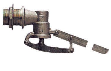 Galleggiante In Ottone Senza Sfera A 5 Coppiglie Asta Piatta- 2- Dh- Pezzi 1