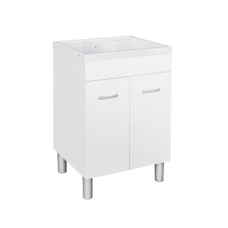 Lavatoio In Nobilitato Con Vasca In Abs- Cm 60X50Xh.90 (2 Ante)- Dh- Pezzi 1