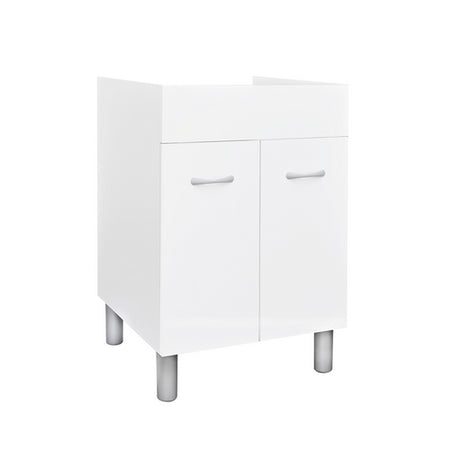 Sottolavatoio Per Porcellana Bianco Modello Lux- Cm 57,5X57,5 P/Pilozzo 60X60- Dh- Pezzi 1