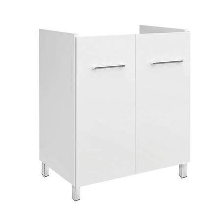 Mobile Per Lavatoio In Ceramica Cm 60X50- Cm 58,3X48 P/Pil 60X50 Bianco- Dh- Pezzi 1