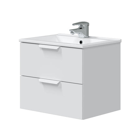 Mobile Bagno Sospeso One (Da Montare)- Cm 50 X 60 X 45 Bianco Lucido- Dh- Pezzi 1