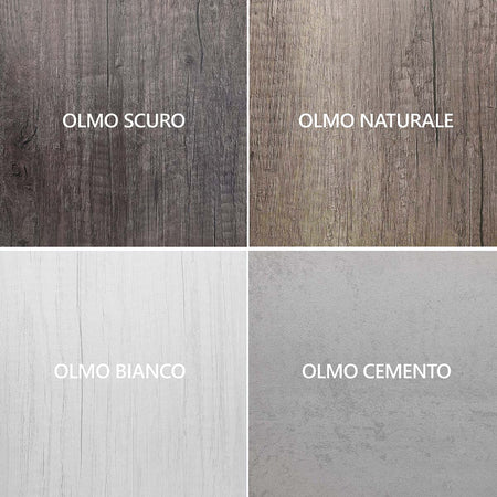 Pensile A Giorno Sospeso Mod. Unika- Cm 20X22,5Xh.20 Olmo Naturale- Dh- Pezzi 1