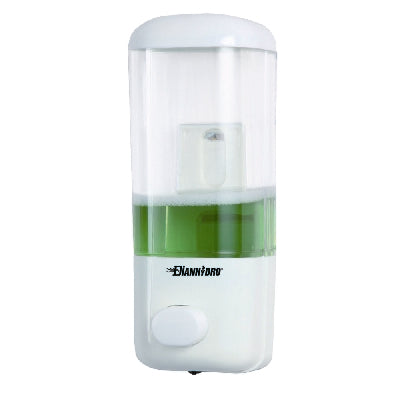 Dispenser Di Sapone Liquido A Parete Modello 480- Lt 0.48 - H. 220 Mm- Dh- Pezzi 1