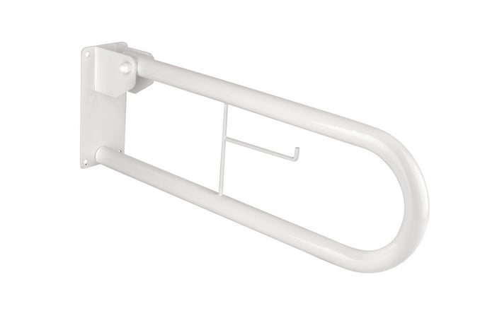 Barra Di Sostegno Ribaltabile Con Porta Rotolo S.Za Supporto- Cm 70- Dh- Pezzi 1