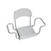 Sedile Per Vasca Polipropilene Regolabile Con Schienale Telaio Bianco- Bianco- Dh- Pezzi 1
