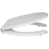 Sedile Wc Legno Laccato Bianco Universale Gabriel- Bianco- Cw- Pezzi 1