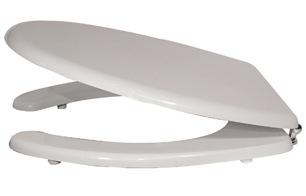 Sedile Wc Legno Laccato Bianco Universale Gabriel- Bianco- Cw- Pezzi 1