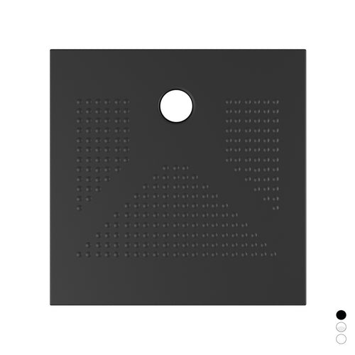 Piatto Doccia H3.6 Quadro In Ceramica- Bianco Lucido Cm 80 X 80 H.3,6- Linph- Pezzi 1