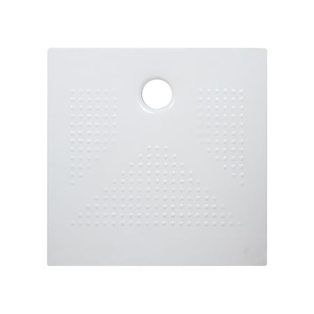 Piatto Doccia H3.6 Quadro In Ceramica- Bianco Lucido Cm 80 X 80 H.3,6- Linph- Pezzi 1