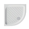 Piatto Doccia Angolare In Ceramica Dolomite Gemma 2 H. 7- Cm 80 X 80 H. 7- Dolom- Pezzi 1