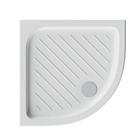 Piatto Doccia Angolare In Ceramica Dolomite Gemma 2 H. 7- Cm 80 X 80 H. 7- Dolom- Pezzi 1
