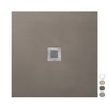 Piatto Doccia Mod. Estasi Quadrato- Sabbia - Cm 80 X 80- Linph- Pezzi 1