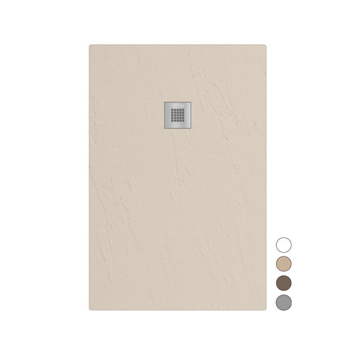 Piatto Doccia Mod. Estasi Rettangolare- Sabbia - Cm 70 X 80- Linph- Pezzi 1