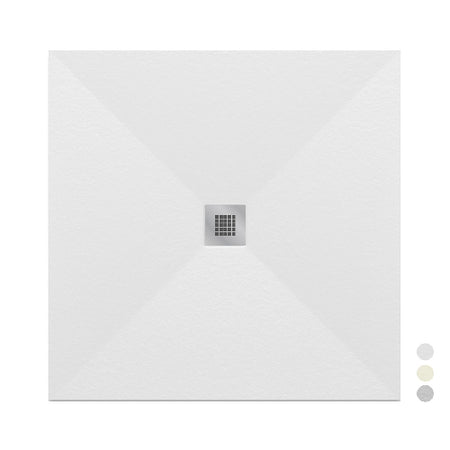 Piatto Doccia Linea Bliss Quadro- Beige 1015 - Cm 80 X 80- Linph- Pezzi 1