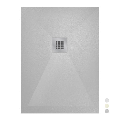 Piatto Doccia Linea Bliss Rettangolare- Bianco 9003 - Cm 90 X 100- Linph- Pezzi 1