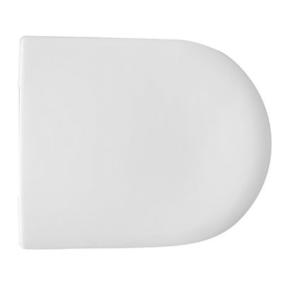 Sedile Wc Per Vaso Compact/Ninfea- Bianco- Rak- Pezzi 1