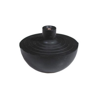 Sfera In Gomma Con Nottolino In Ottone Incorporato- Diam. Est. Mm. 69,5- G.M.P- Pezzi 10