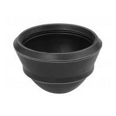 Sfera In Gomma Nr Nera Anticalcarea- D. Est 60 -H. 40 Mm.- G.M.P- Pezzi 10