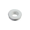 Morsetto Per W.C. In Gomma Bianca Dm. Est. 76- Diam. Mm. 40- G.M.P- Pezzi 1