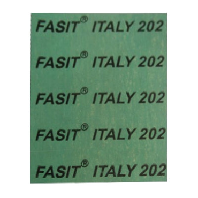 Foglio Esente Amianto Fasit 202- Sp. 1,8 Mm - 50X75 Cm- Morga- Pezzi 1