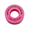 Nastro Ptfe Teflon Per Vapore Rosa- H. 12 Mm X 12 M X 0,1 Mm- Dh- Pezzi 1