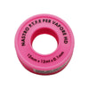 Nastro Ptfe Teflon Per Vapore Rosa- H. 12 Mm X 12 M X 0,1 Mm- Dh- Pezzi 1