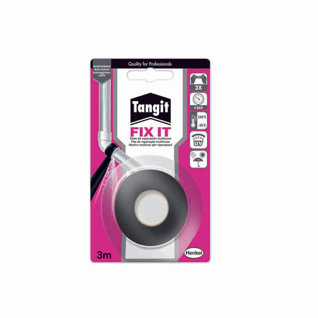 Nastro Multiuso Per Riparazioni Fix It Tangit- H. 25 Mm X 3 M- Henke- Pezzi 1